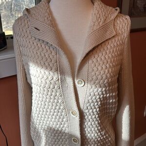 Piazza Sempione wool hoodie sweater